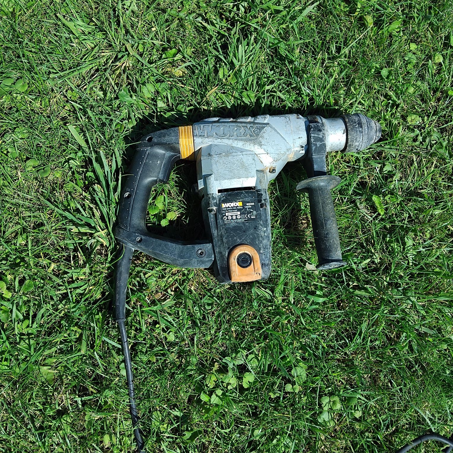 Młotowiertarka SDS Plus 1250W WORX WX333