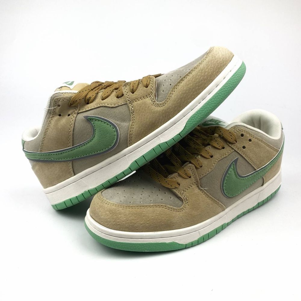 Кросівки Nike SB dunk beige/green/найк sb данк/