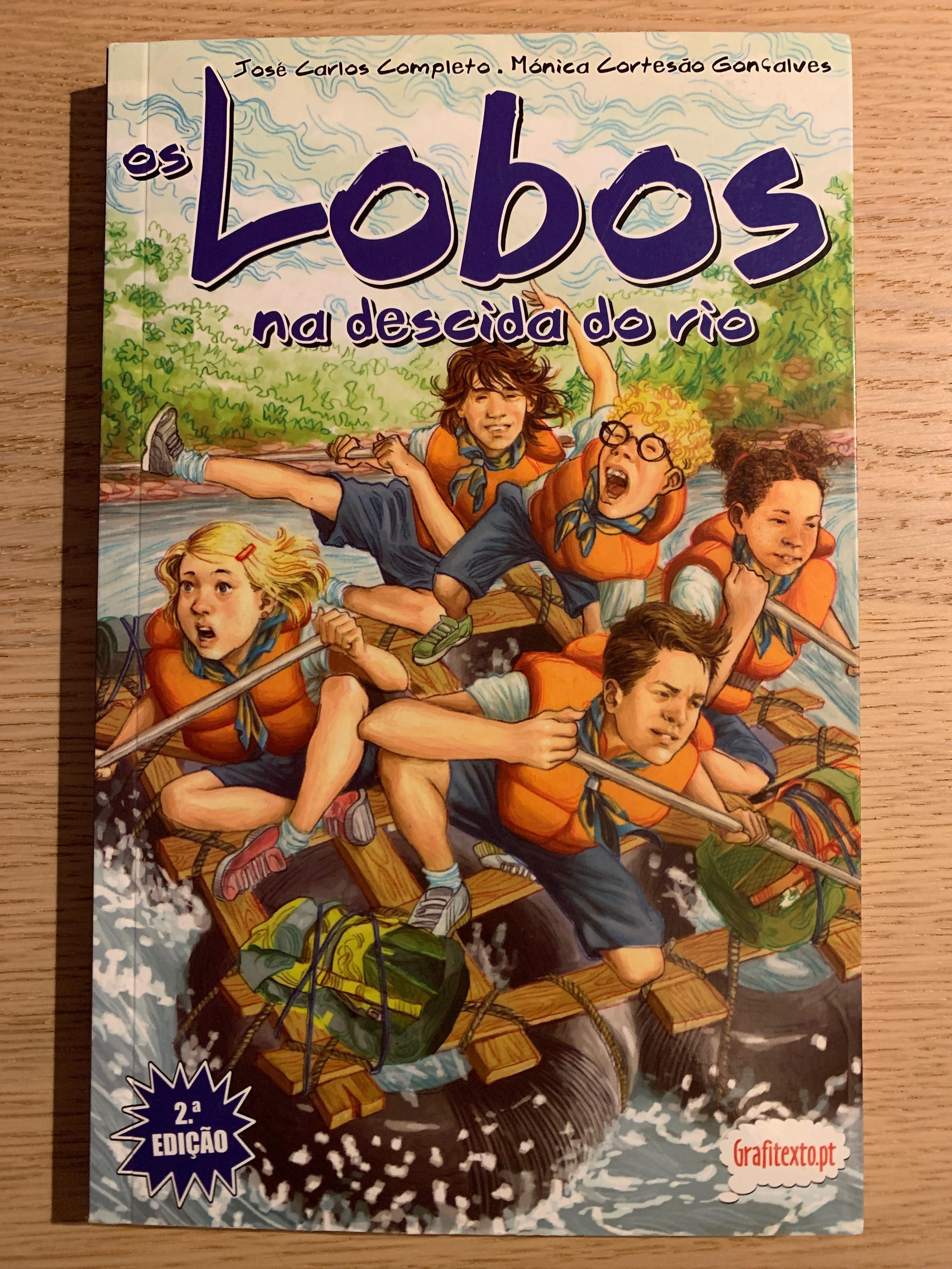 Livro “ os Lobos na descida do rio”