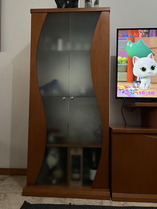 Movel de Sala + mesa de vidro