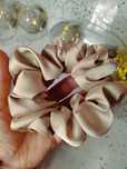 Scrunchie do włosów rozm S Jedwab