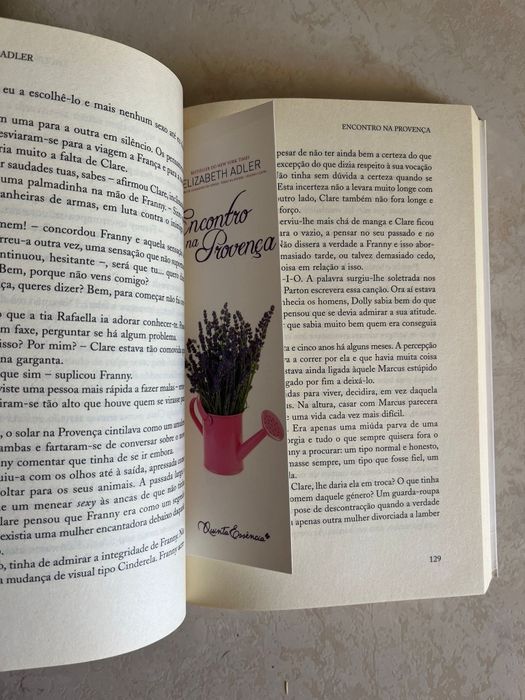 Livro "Encontro na Provença" da autora Elizabeth Adler