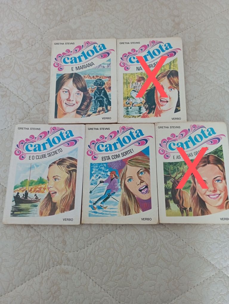 Livros Colecção Carlota