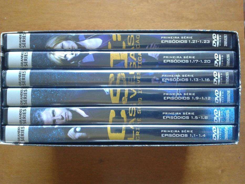 Série de TV CSI Las Vegas - 1ª temporada (6 DVDs - BAIXA DE PREÇO!)