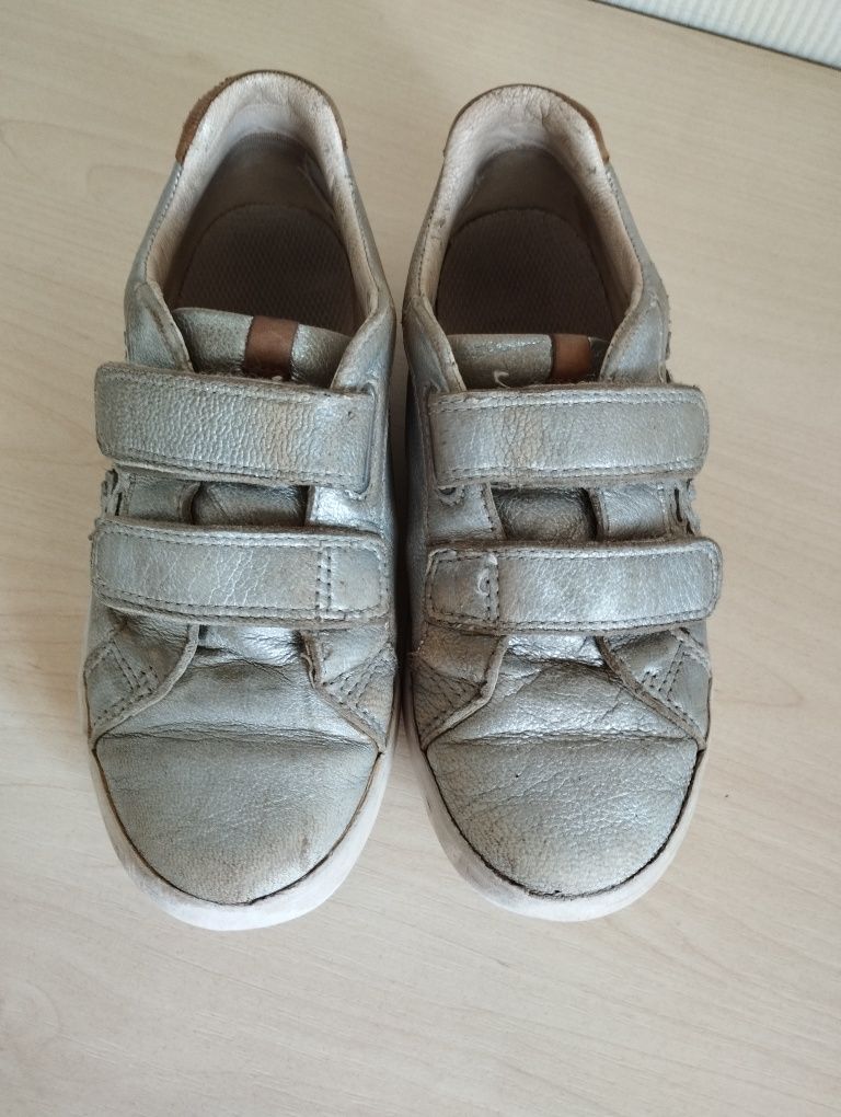 Clarks кроссовки р.30 (19 см) кожа ботинки слипоны кеды полуботинки