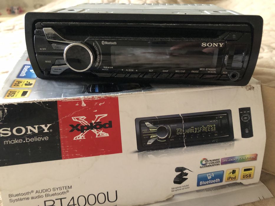 Автомагнітола Sony MEX BT4000U