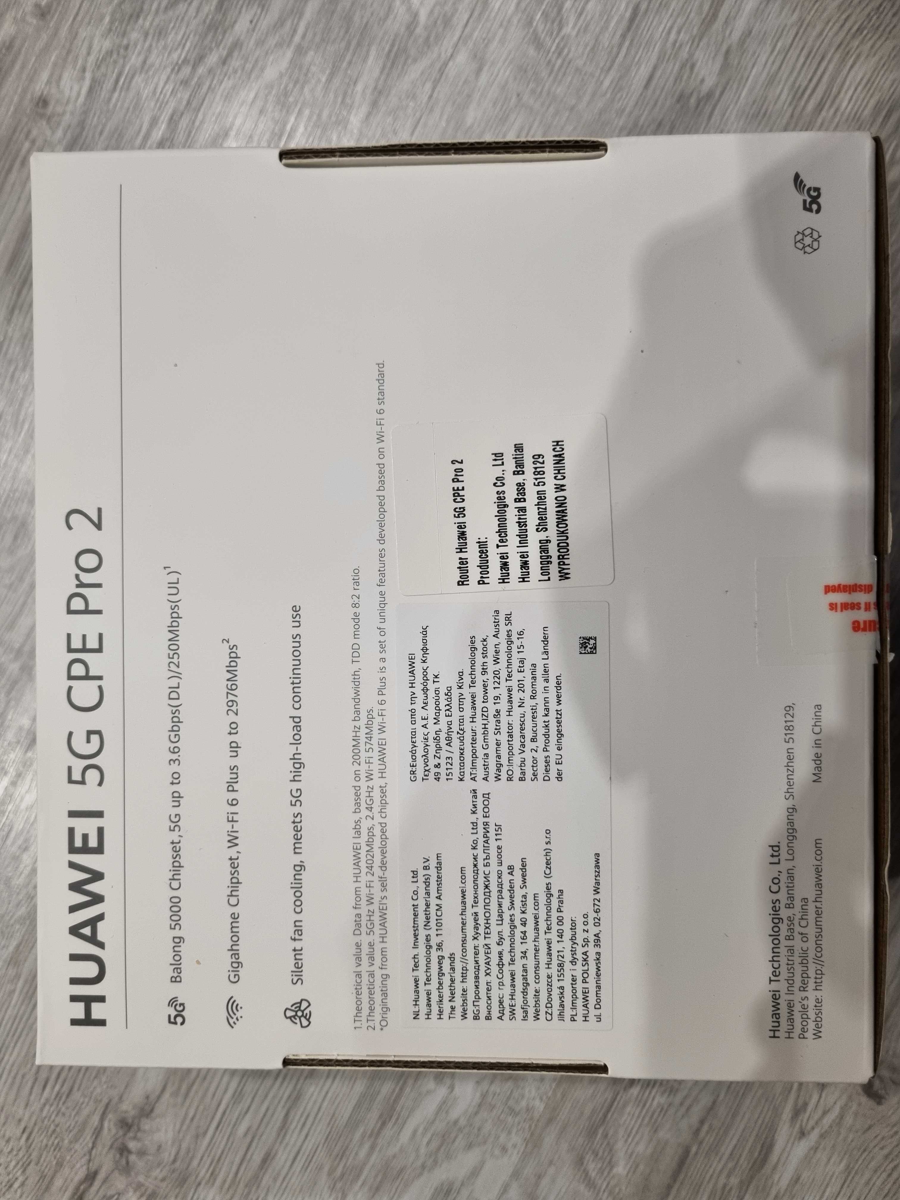 Huawei 5G CPE pro 2