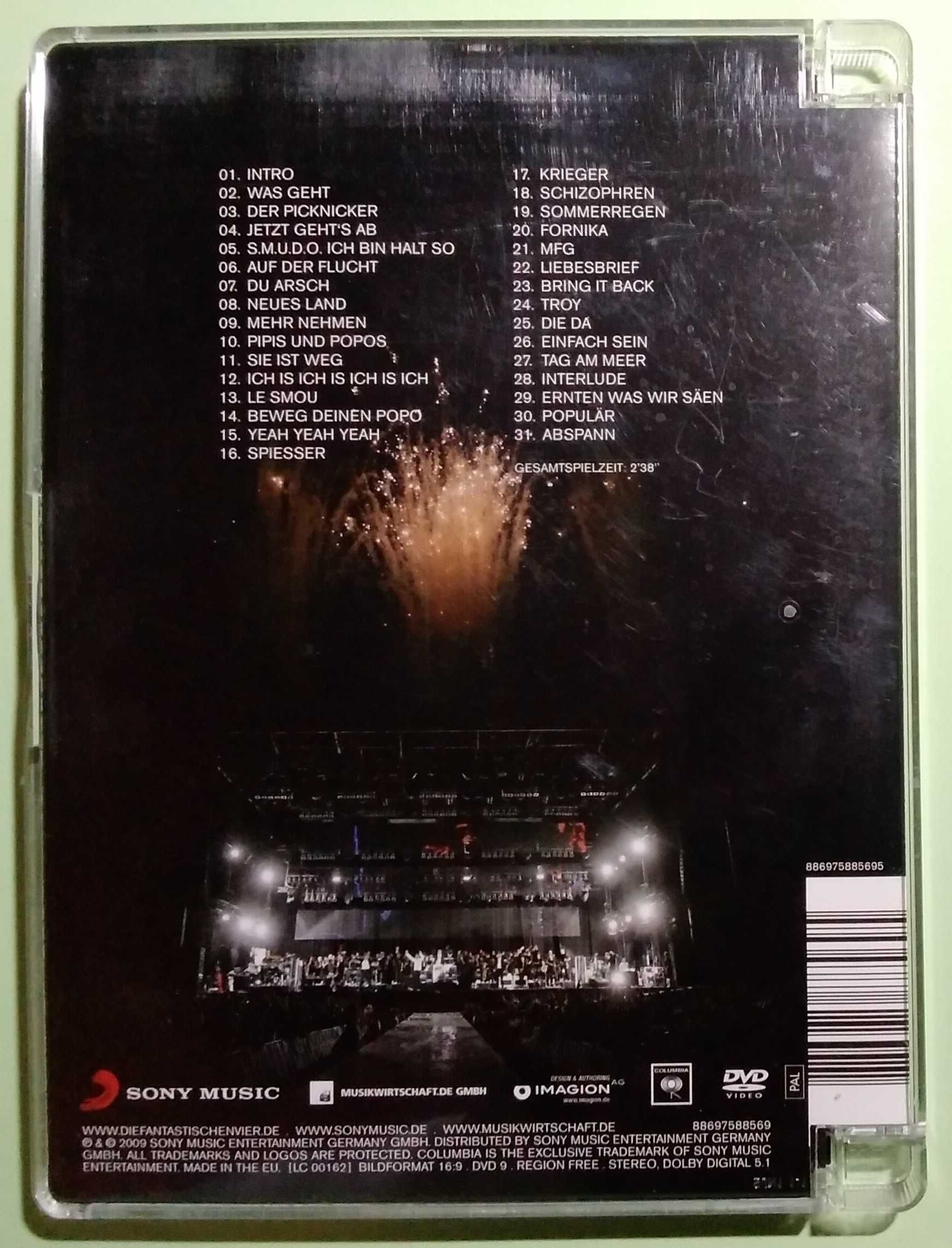 Die Fantastischen Vier - Heimspiel DVD unikat