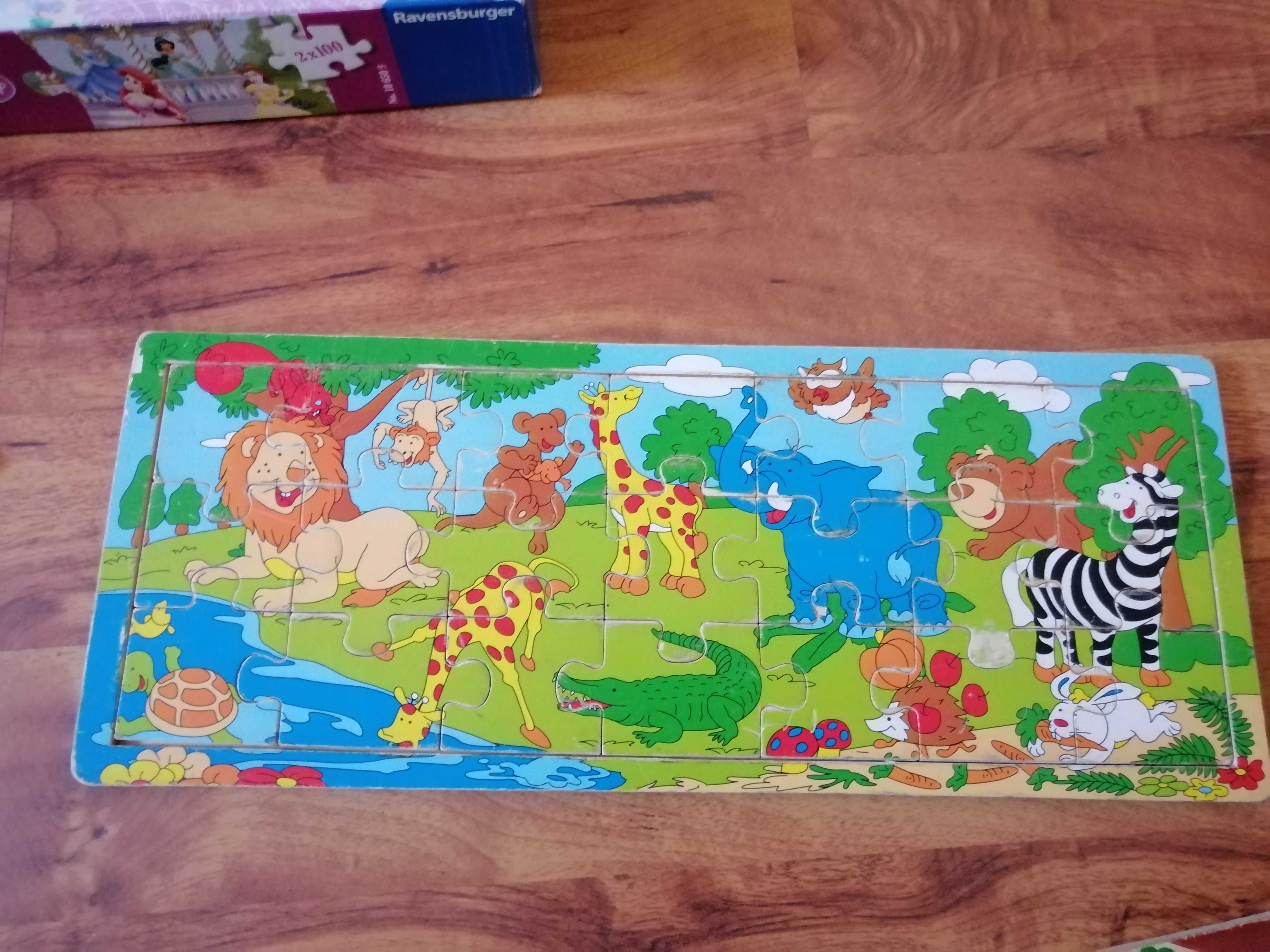 puzzle drewniane