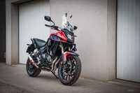 Honda CB500X JAK NOWA Rej. 2022 Wydech IXRace olejarka Halogeny LED