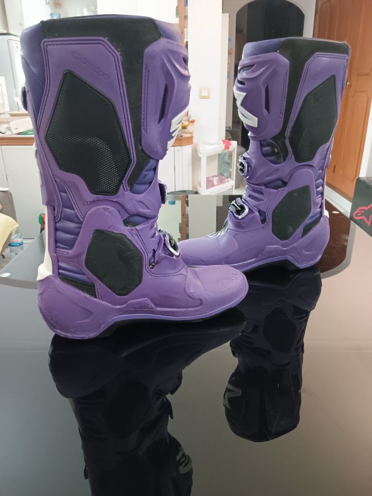 Alpinestars Tech 10 purple roxas n° 44.5