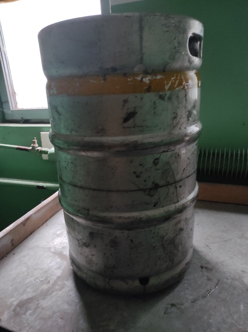 keg 50 liitrowy aluminiowy