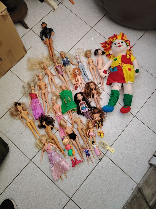 Lote de bonecas de coleção