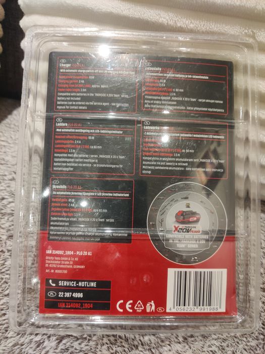 Ładowarka Parkside Charger PLG 20 A1