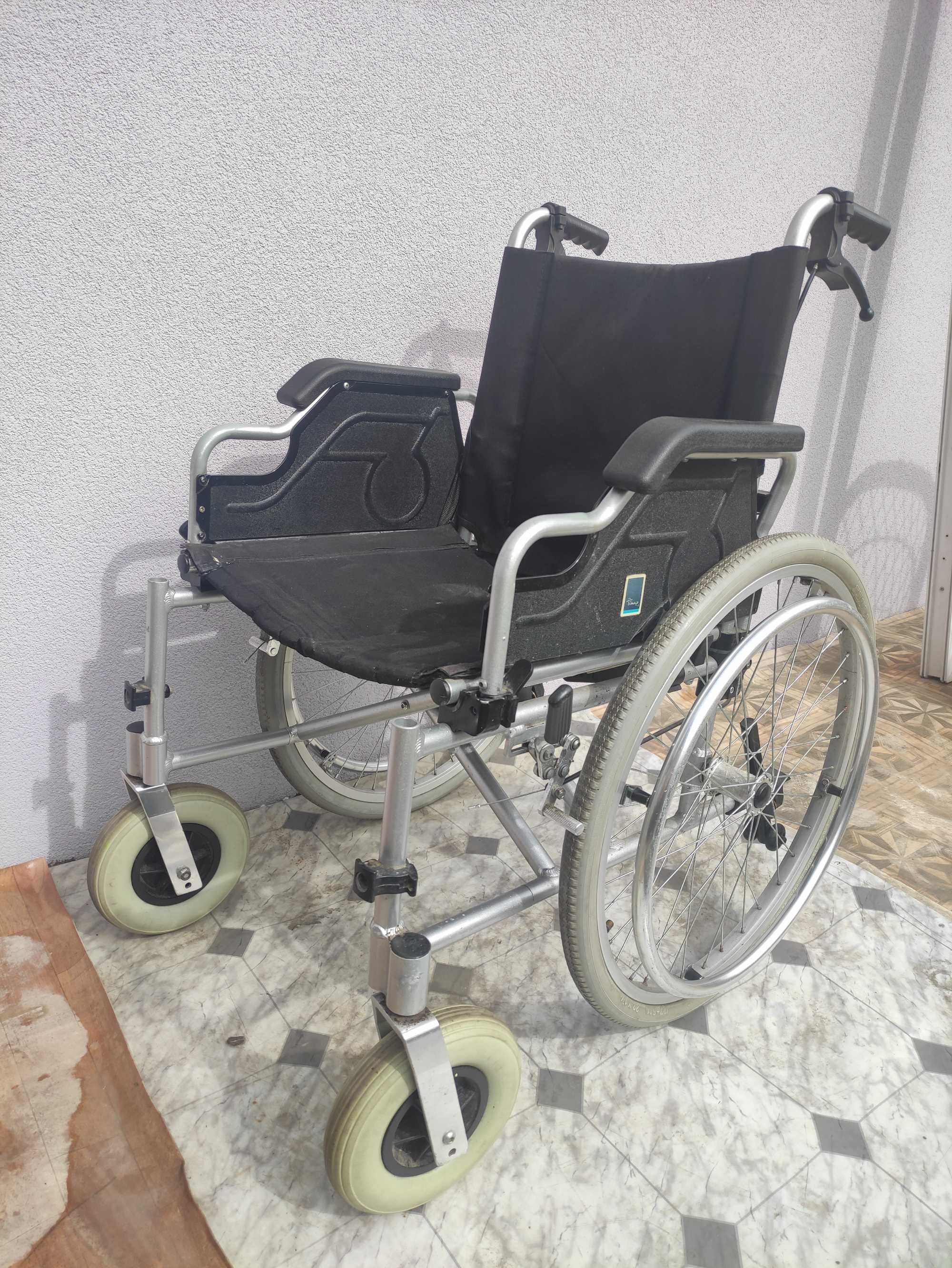 Wózek inwalidzki aluminiowy do 100 kg, rehabilitacyjny