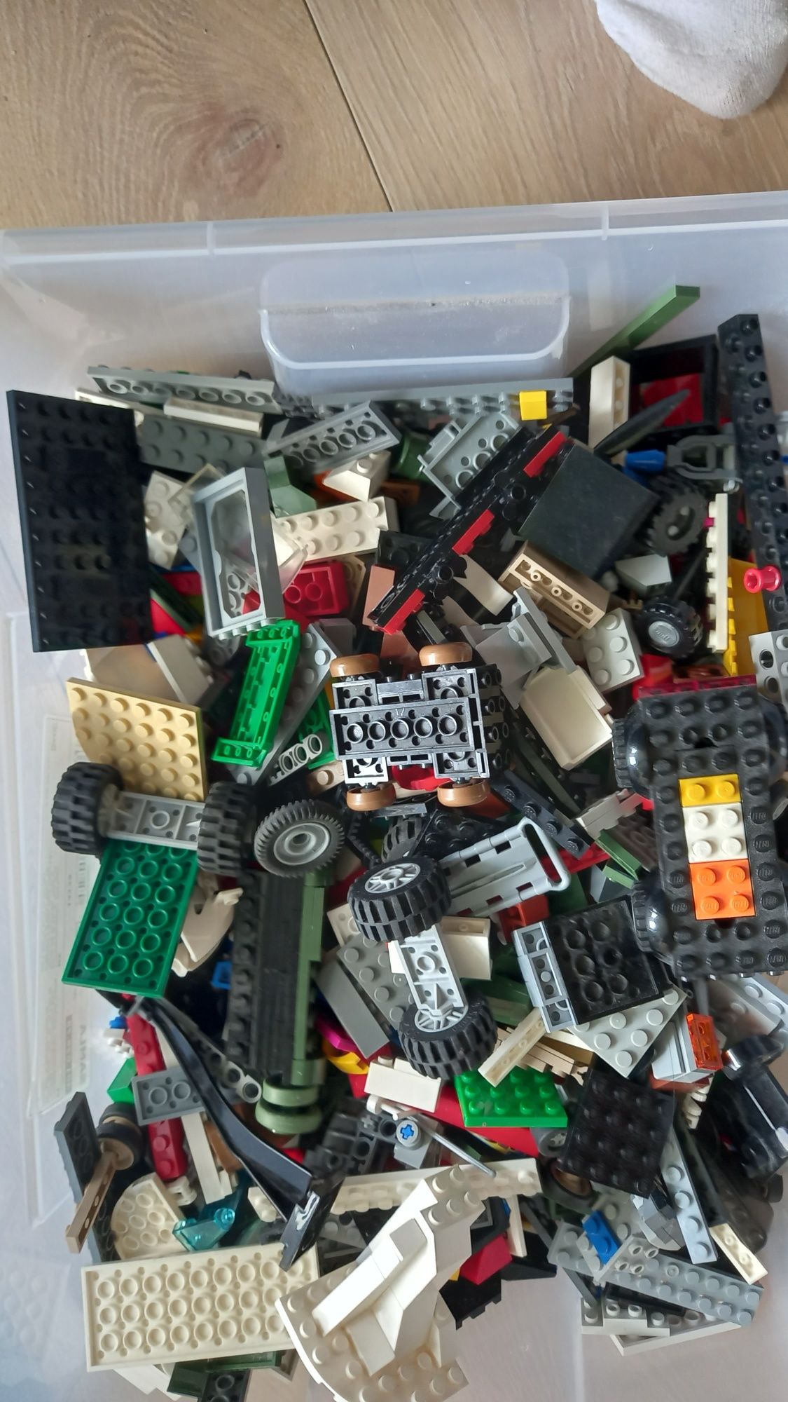 Klocki lego mix 2 kg i ludziki
