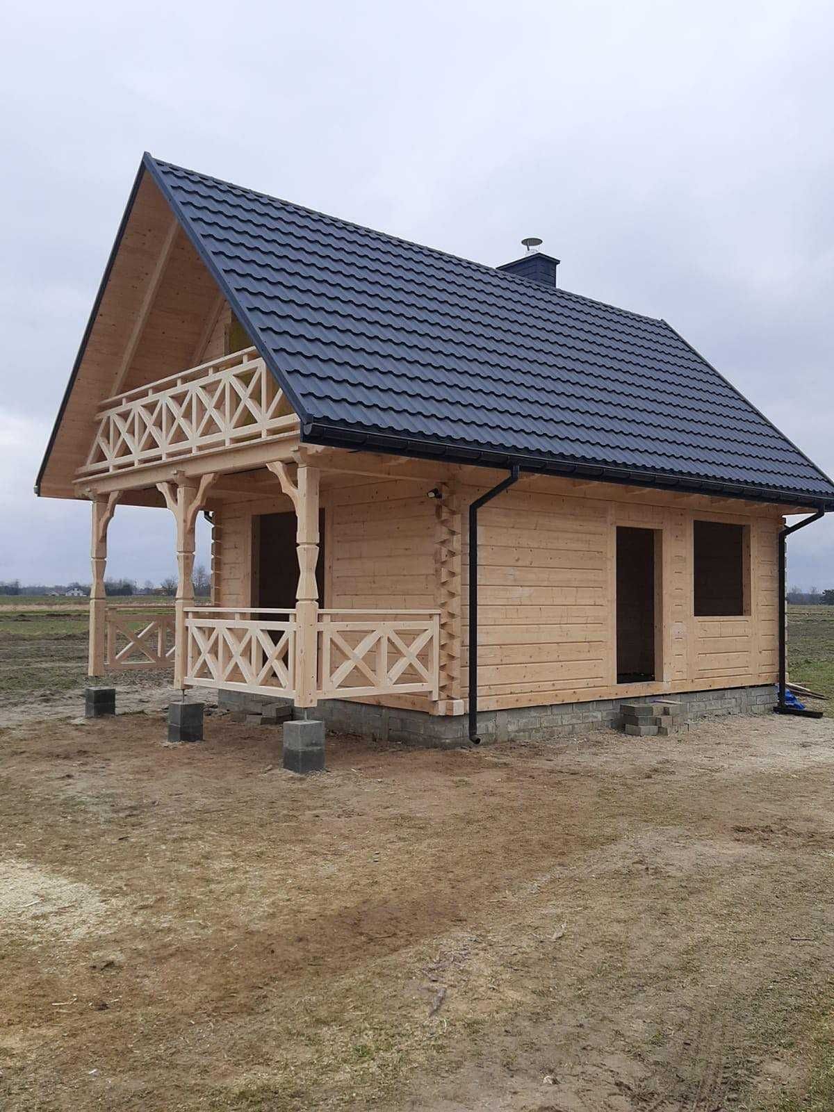 Budowa domku z bala