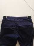 RESERVED eleganckie granatowe spodnie casual Slim fit święta r. 50