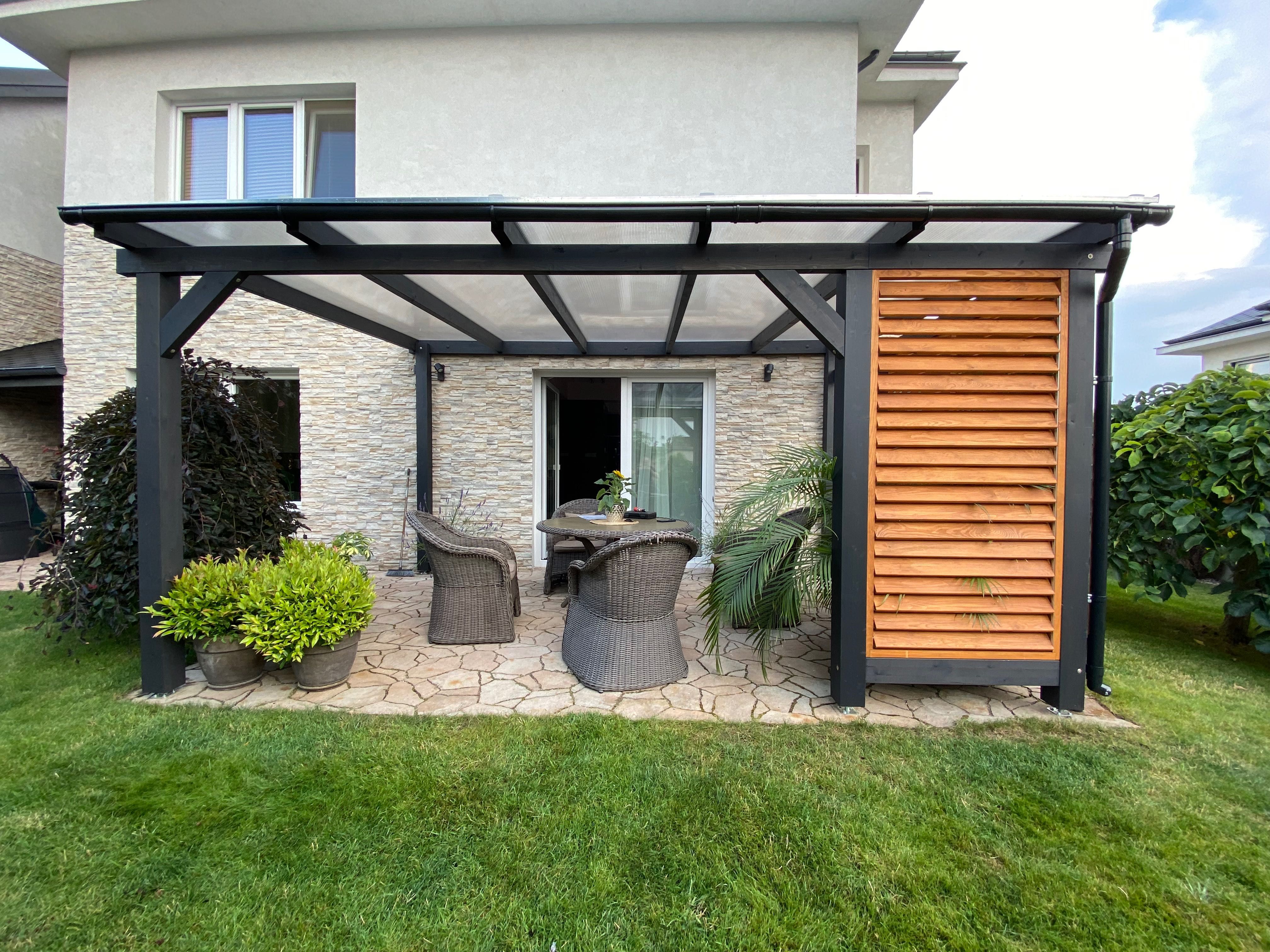 Wiata pergola zadaszenie weranda taras carport konstrukcja drewniana