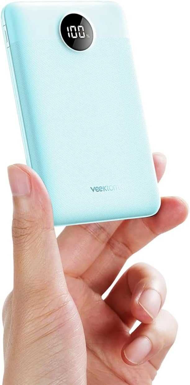 VEEKTOMX Mini Power Bank 10000mAh powerbank 22,5W PD QC3.0