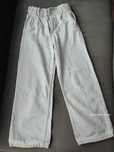 Jasne jeansy HM 140 wysoki stan