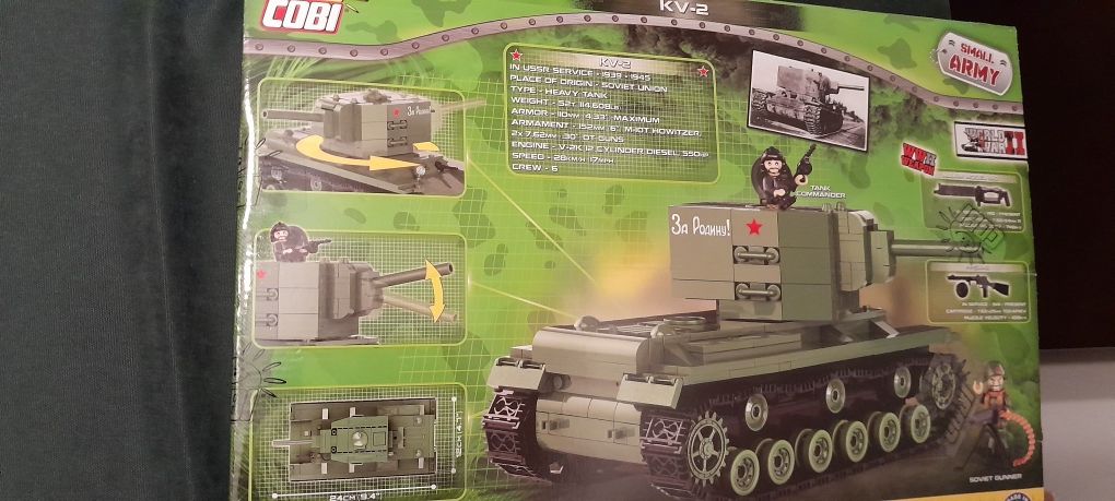 COBI Czołg KV-2 seria Small Army