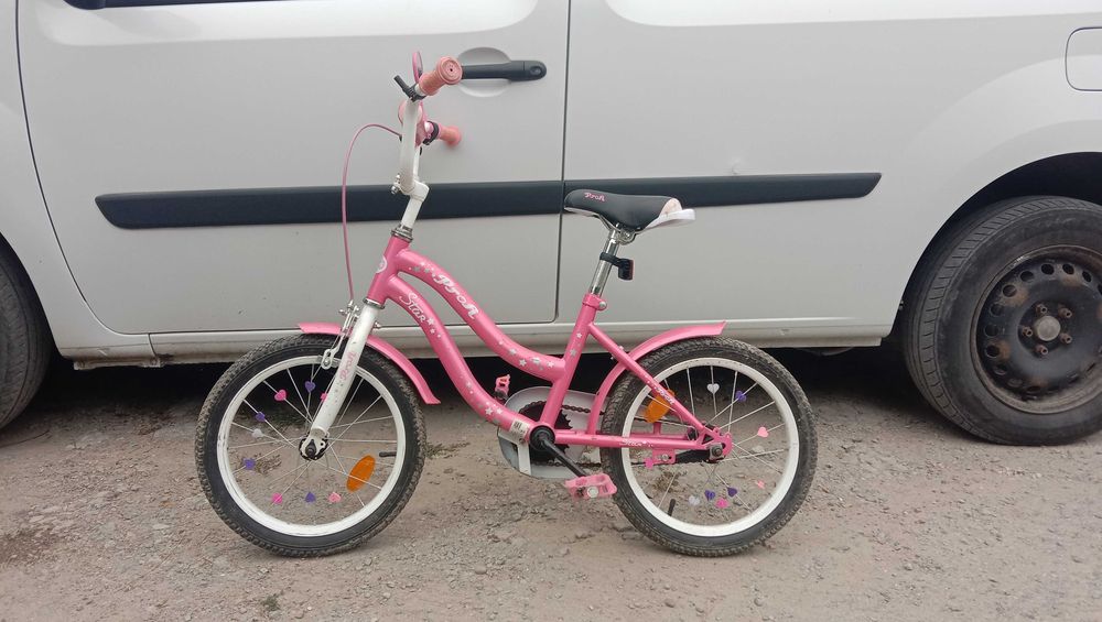 Детский велосипед для девочки Profi Star