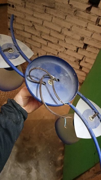 Lampa sufitowa podwójna