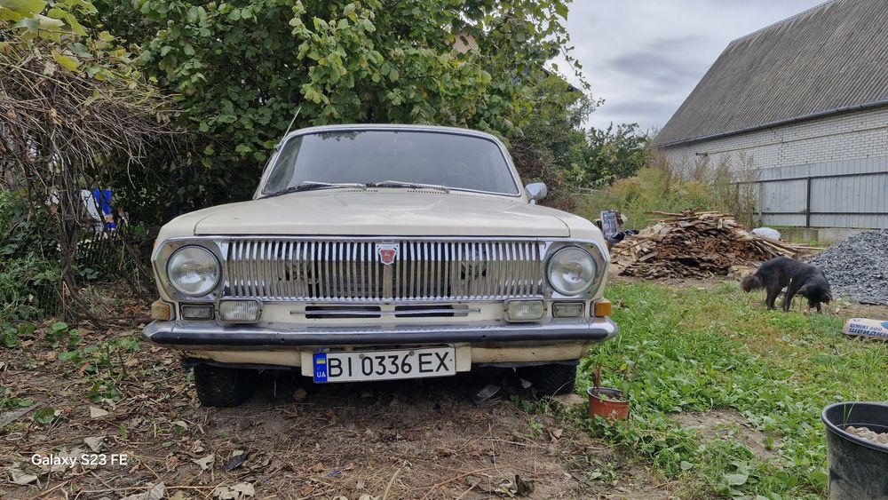 Газ 24 продам на газу