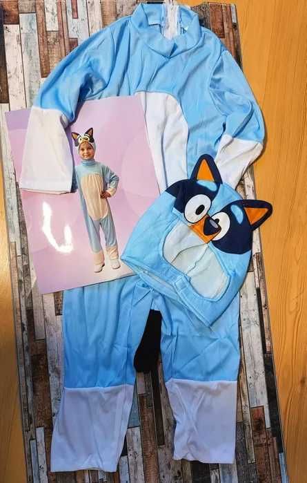 S 104-110 przebranie na bal karnawał Bingo i Bluey