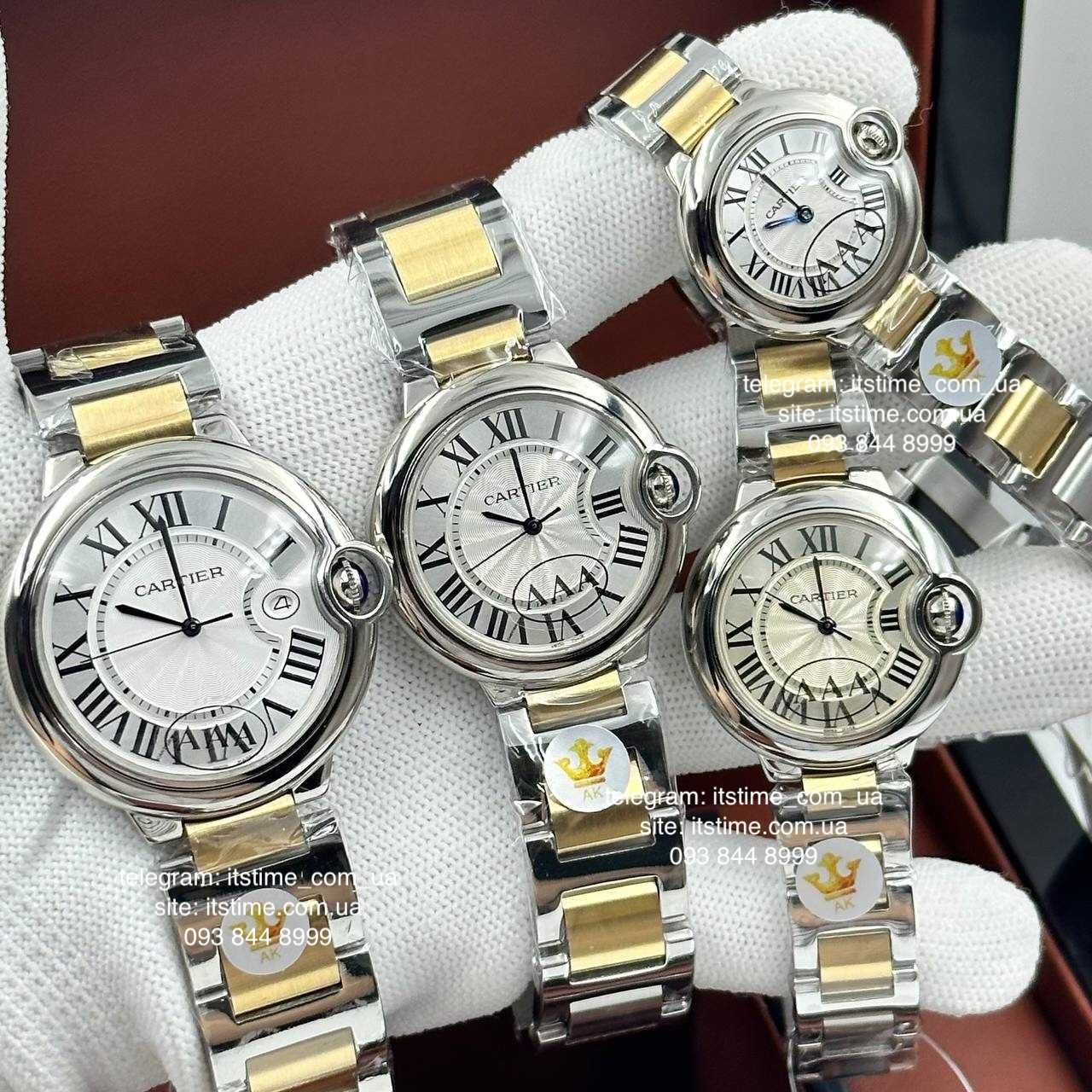 женские часы Cartier Panthere Tank Ballon bleu Pasha все варианты