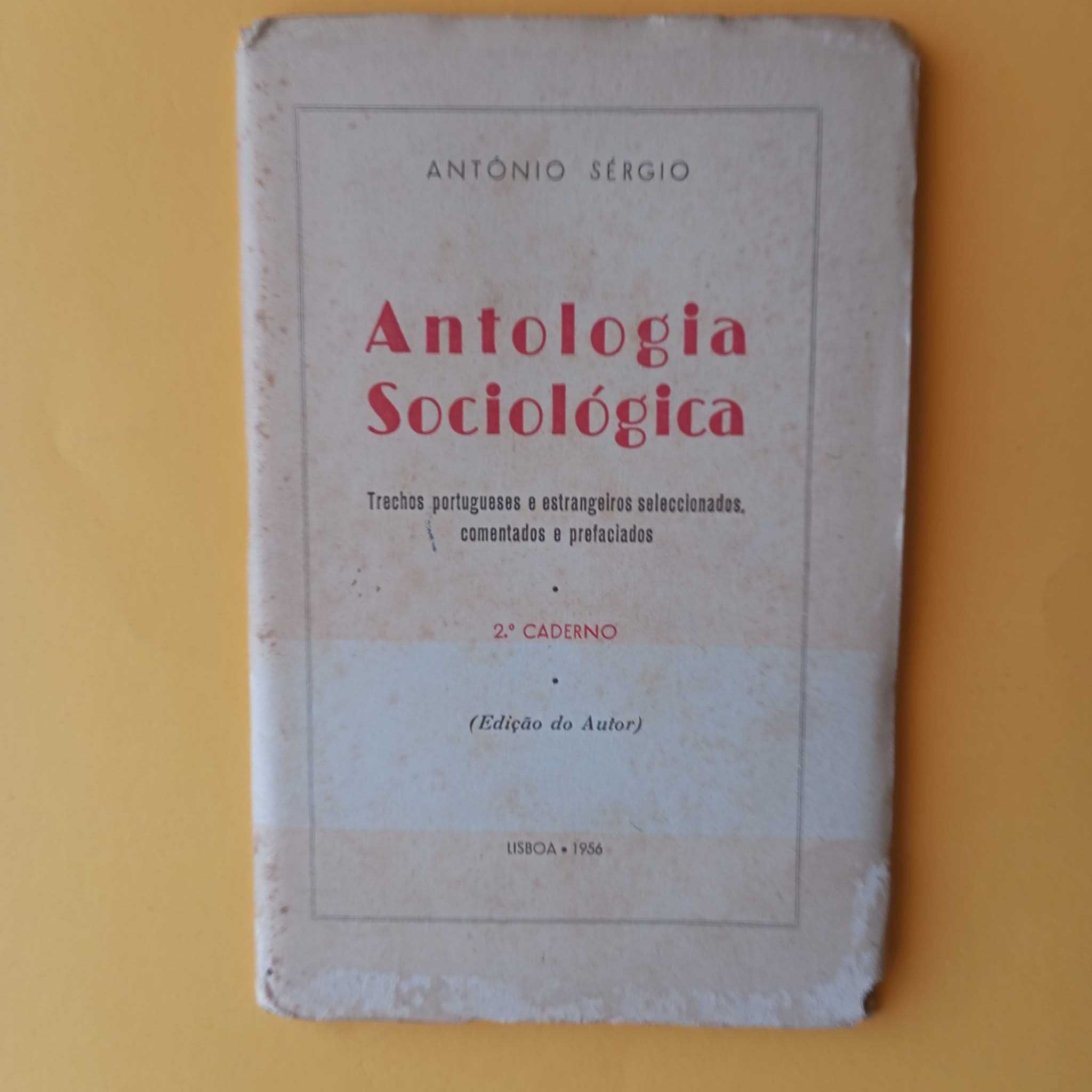 Coleção de Livros Mistos - Antologia Sociológica - Antonio Sérgio