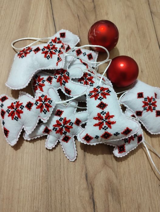 Іграшки обереги новорічні