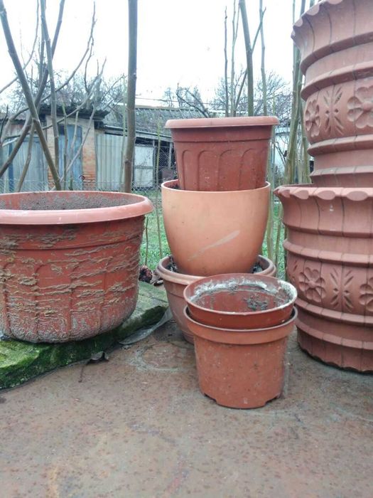 Горщики для квітів. Різні.