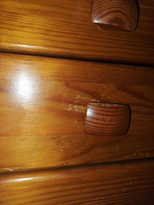 Movel madeira estante com gavetas Cerne