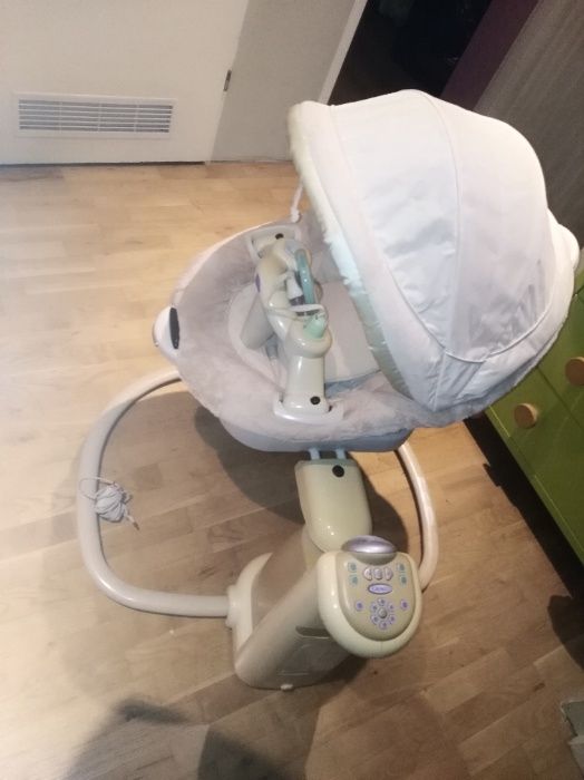 GRACO Sweetpeace 3w1 Huśtawka Leżaczek Kołyska