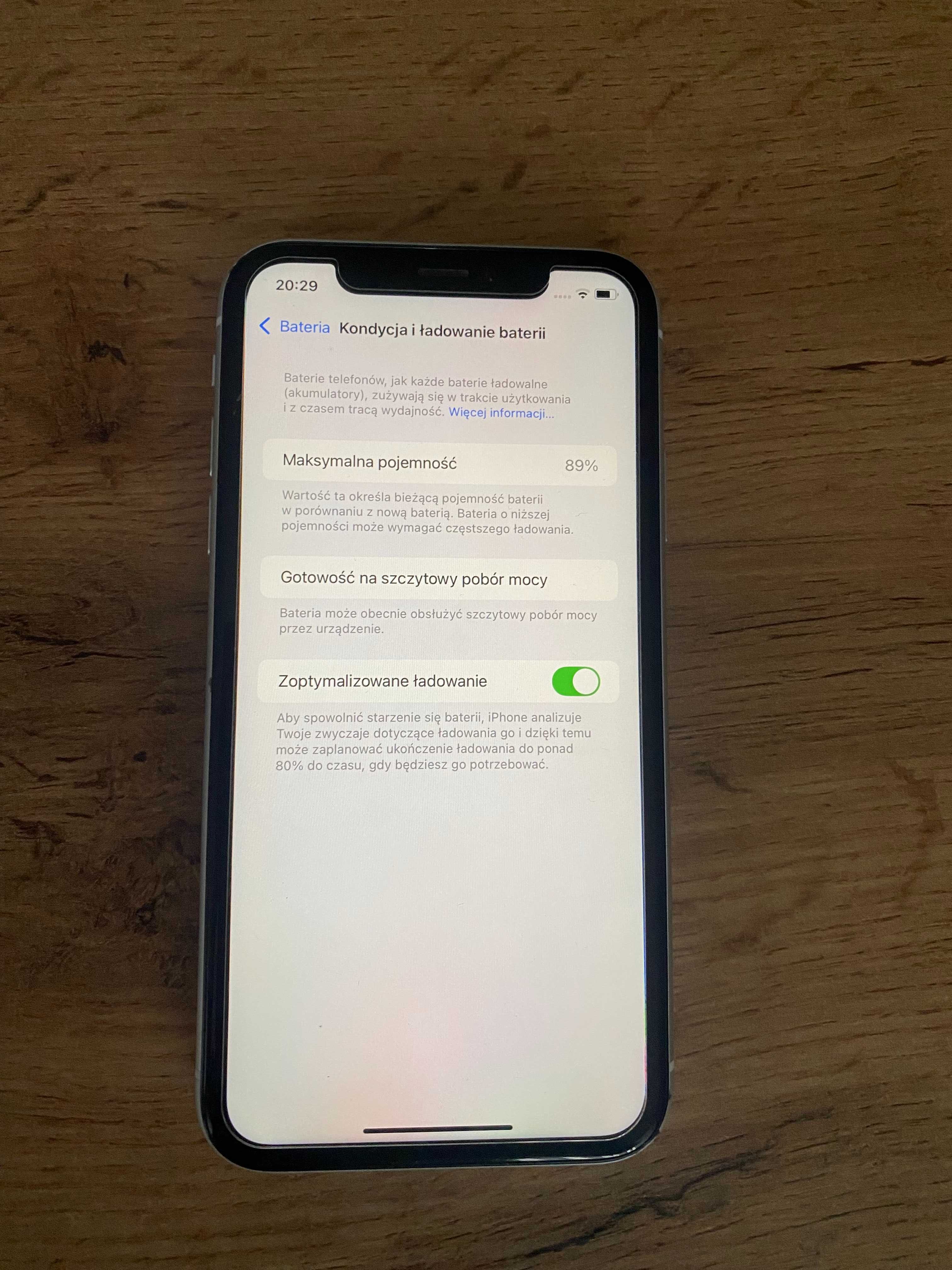 IPhone XR  128gb  Biały Super stan