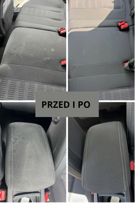 Czyszczenie i pranie wnętrza samochodu