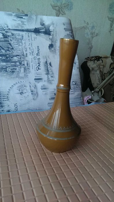 Старая винтажная вазочка керамика  СССР