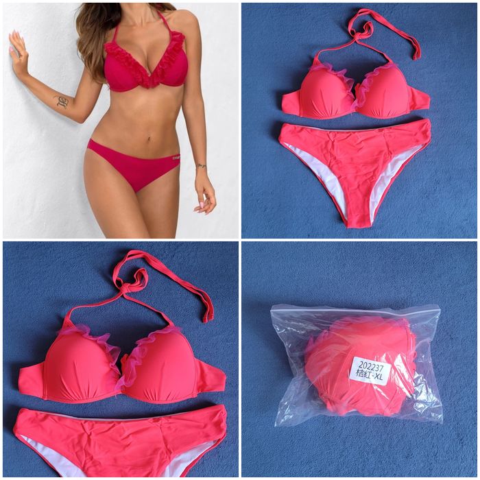 Рожевий купальник, розмір XL