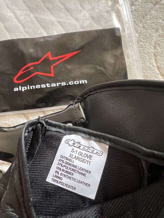 Rekawice motocyklowe alpinestrsa XL Nowe z Metka