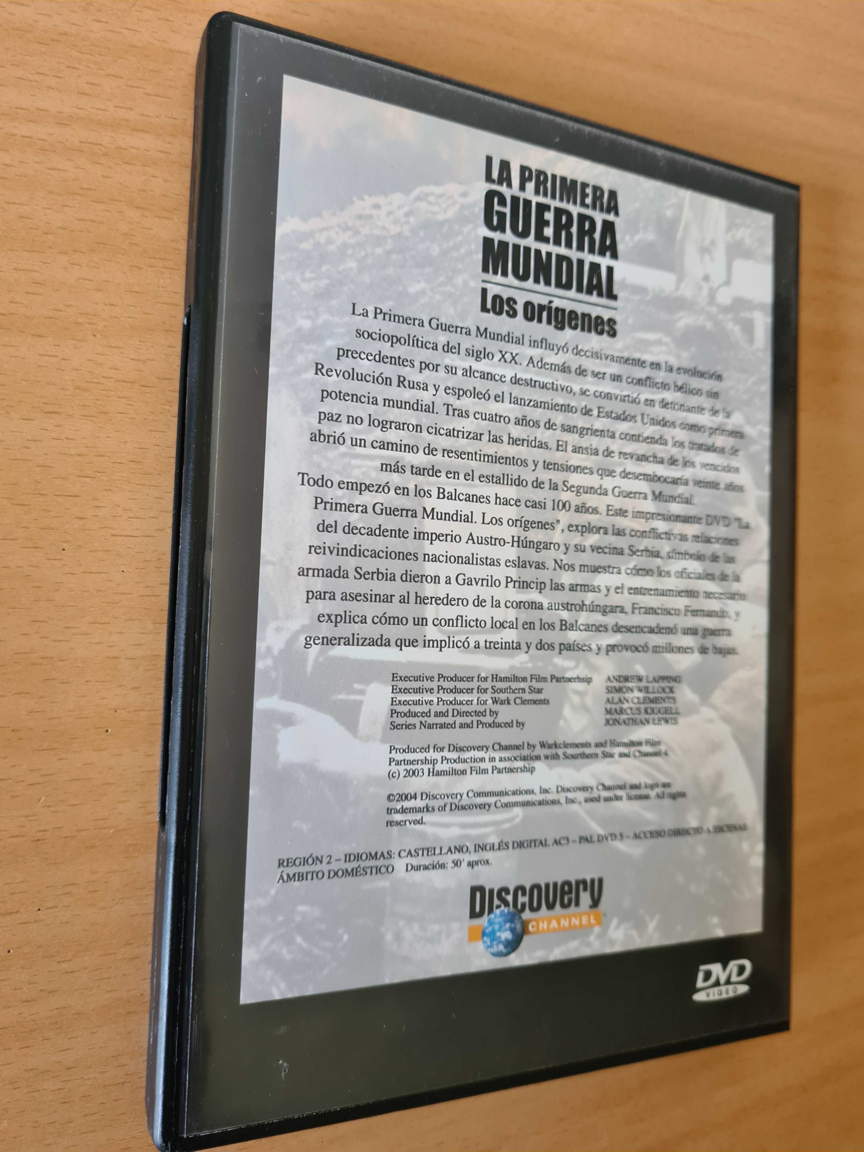 DVD "La Primera Guerra Mundial: Las Orígenes"