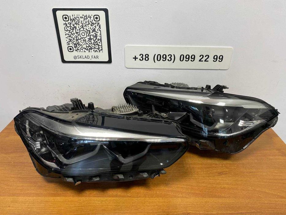 Фары фары оптика BMW X5 X6 G05 G06 full led бу