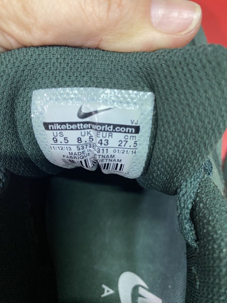 кроссовки Nike air max  87 зелёные