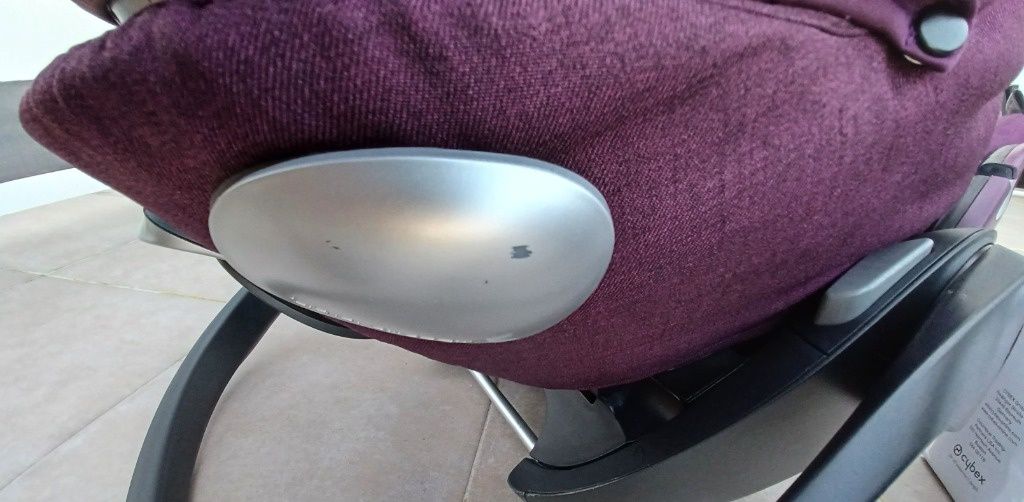 Fotelik CYBEX CLOUD Q PLATINIUM 0-13 kg + baza Q-Fix i akcesoria