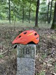 Kask rowerowy górski MTB - MET M118 Echo z daszkiem