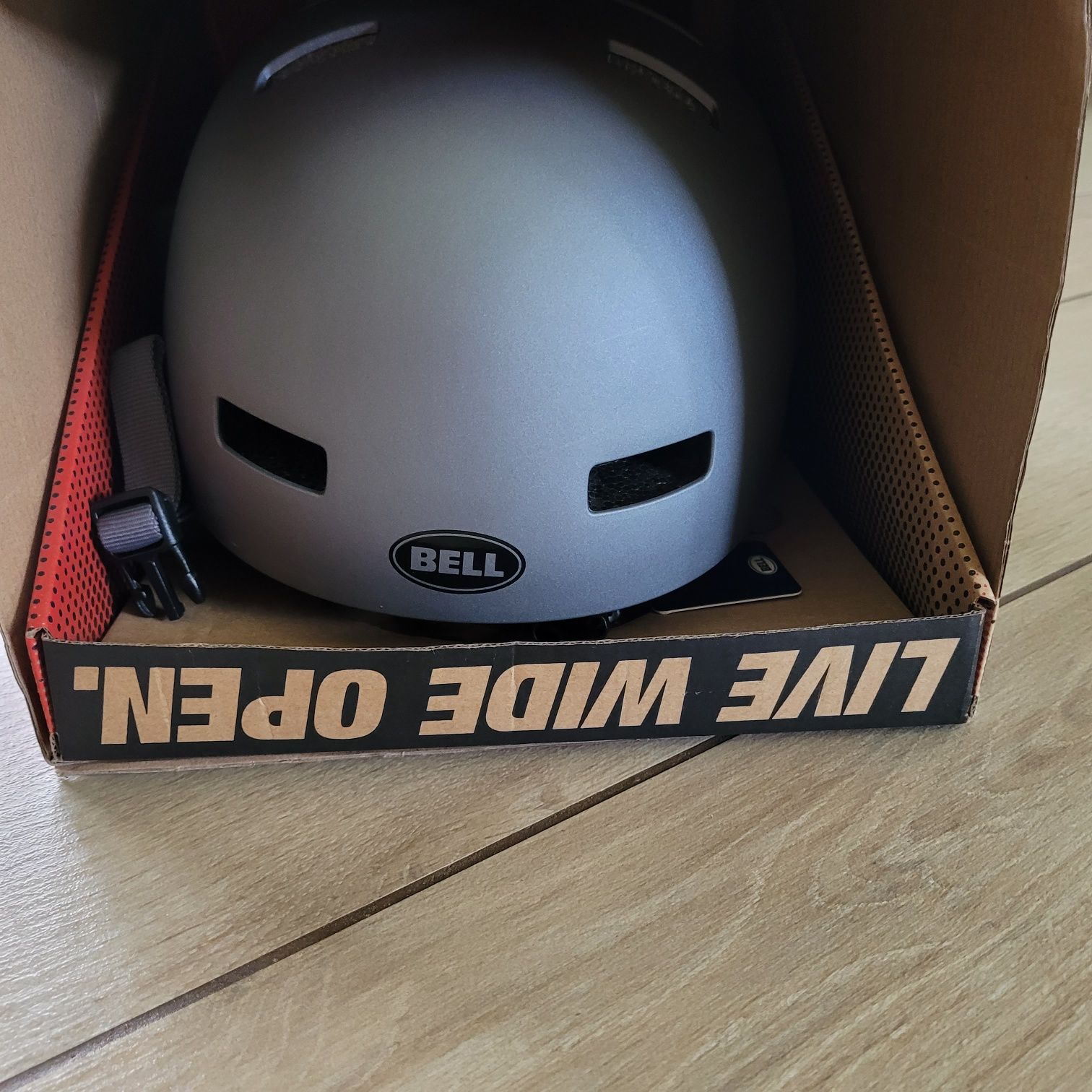 Kask rowerowy Bell Local Matte Grey B0572 Rozmiar M 55-59 Nowy