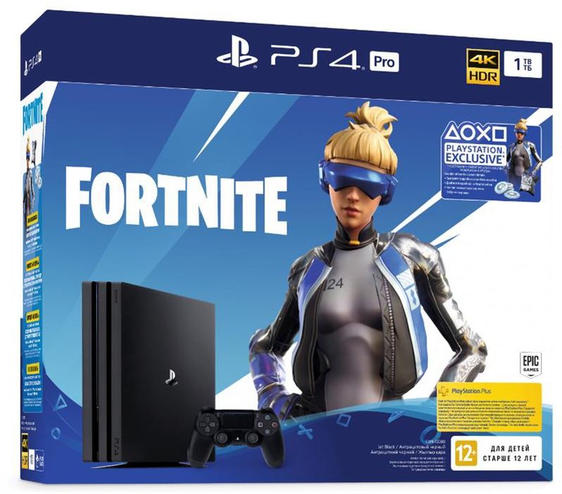 PS4 Pro CUH-7216B Sony PlayStation 4, DOK станция + 2 DualShock.