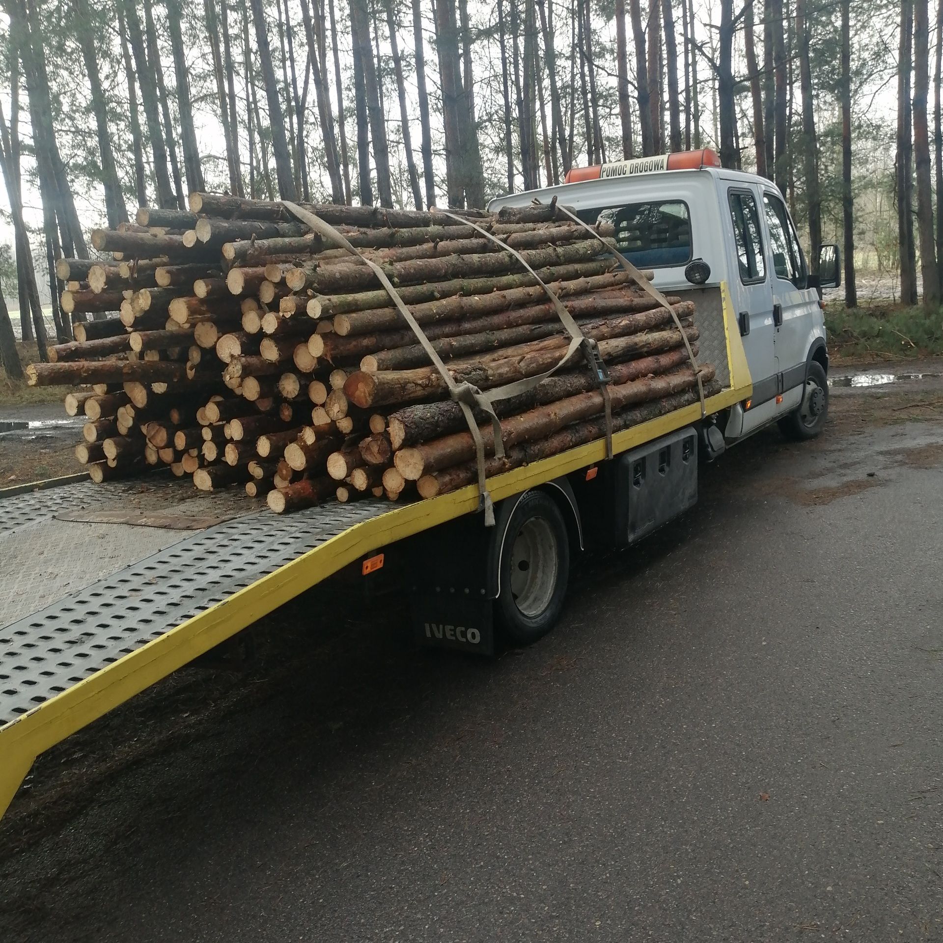 Stemple Drewniane 3.5m Nowe!!!