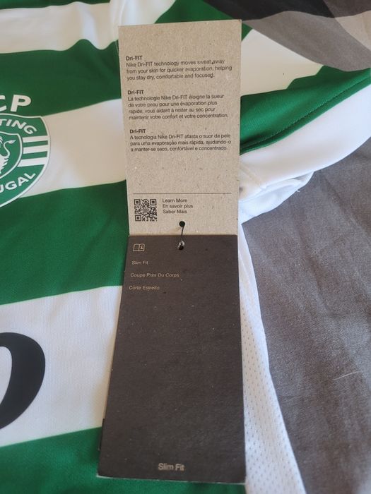 Camisola Sporting Principal Oficial 25/26